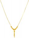 22Kt Gold Dokia Chain 18In - Click here to buy online - 985 only..