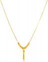 22Kt Gold Dokia Chain 18In - Click here to buy online - 1,300 only..