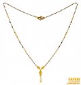 22KT Gold Beads Mangalsutra Chain - Click here to buy online - 442 only..