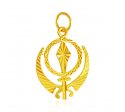 Click here to View - 22K Khanda Pendant 