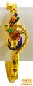 22K Gold Meenakari Kada  - Click here to buy online - 1,558 only..