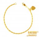 22K Fancy Gold Balls Bracelet  - Click here to buy online - 754 only..
