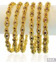 22k Antique Bangles(6 Pcs) - Click here to buy online - 11,668 only..