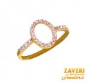 Click here to View - 22Kt Gold CZ Fancy Ring 