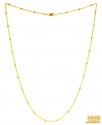 Click here to View - 22Kt Gold Multi Tone Fancy Chain 