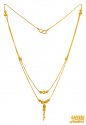 22k Gold Dokia Chain - Click here to buy online - 985 only..