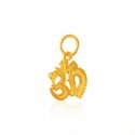 Om Pendant 22K - Click here to buy online - 111 only..