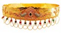 22k Gold Peacock Vaddanam - Click here to buy online - 22,704 only..