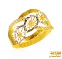 Click here to View - 22kt Gold Two Tone Ring 