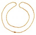 22Kt Gold Tulsi Mala - Click here to buy online - 915 only..