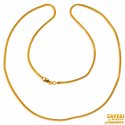 22Kt Yellow Gold Chain  - Click here to buy online - 1,659 only..