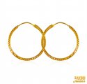 Click here to View - 22K Gold Big Hoop Earrings  