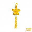 Click here to View - 22Kt Gold Fancy Floral Pendant 