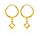 Click here to View - 22 Karat Gold Hoop Earrings  