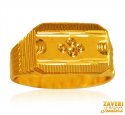 22Kt Gold Mens Ring - Click here to buy online - 625 only..
