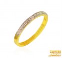 Click here to View - 22kt Gold CZ Band 