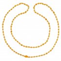 22Kt Gold Ladies Tulsi Mala - Click here to buy online - 868 only..