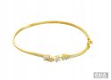 Click here to View - Fancy 2 Tone 18K Diamond Bangle 