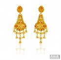 Filigree 22k Gold Earrings - Click here to buy online - 2,131 only..