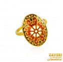 Click here to View - 22 Kt Gold Ring for Ladies 