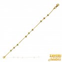 22K Gold Filigree Bracelet - Click here to buy online - 362 only..