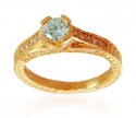 Certified Diamond 18K Gold Ring - Click here to buy online - 5,537 only..