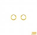 Click here to View - 22 Karat Gold Hoop (KIDS) 