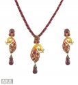 Victorian Pendant Set (Nizam) - Click here to buy online - 1,901 only..