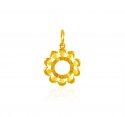 22K Gold Fancy Pendant - Click here to buy online - 348 only..