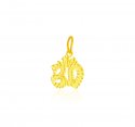 22Kt Gold OM Pendant - Click here to buy online - 120 only..