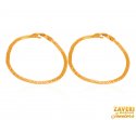 Click here to View - 22Kt Gold Baby Anklets (2 Pc) 