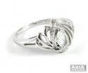 Fancy White Gold Ring - Click here to buy online - 257 only..