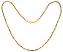 22Kt Gold Beads Mangalsutra Chain - Click here to buy online - 1,113 only..