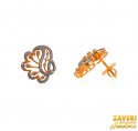 Click here to View - 18Kt Rose Gold Diamond Earrings 