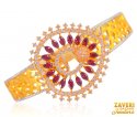 22 Kt Gold Signity Bangle - Click here to buy online - 3,369 only..