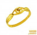 22Kt Gold Ring - Click here to buy online - 231 only..
