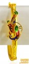 Click here to View - 22K Gold Meenakari Kada 