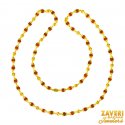 22 kt Gold Rudraksh Mala  - Click here to buy online - 1,894 only..