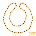 22 kt Gold Rudraksh Mala  - Click here to buy online - 2,637 only..