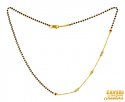 22K Gold Unique Mangalsutra  - Click here to buy online - 654 only..