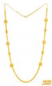 22K Long Chain With Fancy Balls - Click here to buy online - 3,383 only..