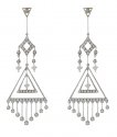 White Gold Fancy Earrings - Click here to buy online - 1,903 only..