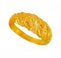 22KT Gold  Ring for Ladies - Click here to buy online - 609 only..