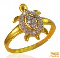 Click here to View - 22 Kt Gold Tortoise Ring 