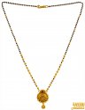 22k Gold Mangalsutra - Click here to buy online - 1,101 only..