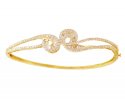 18 Karat Gold Diamond Bracelet - Click here to buy online - 4,047 only..
