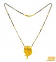 22KT Gold  Antique Mangalsutra  - Click here to buy online - 1,313 only..