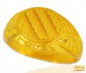 22KT Yellow Gold Ring - Click here to buy online - 1,228 only..