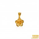 22K Gold Fancy Pendant - Click here to buy online - 532 only..