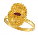 22K Gold Ladies Ring - Click here to buy online - 557 only..